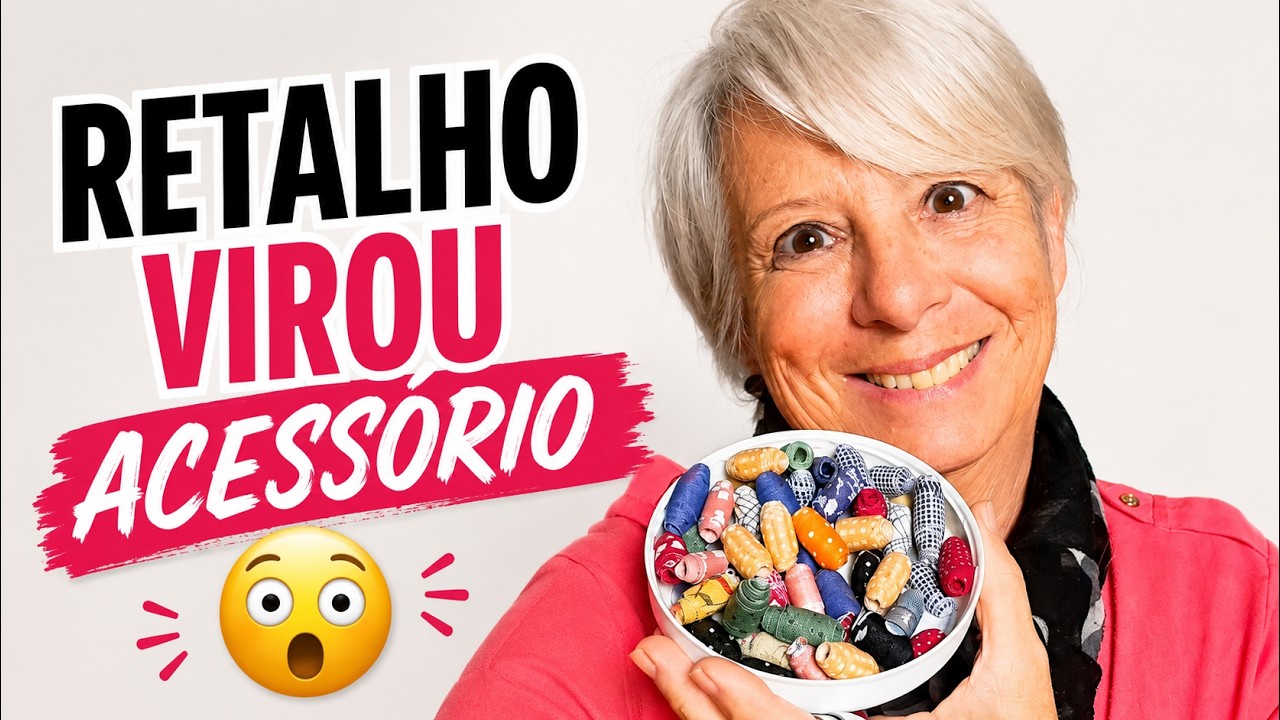 Como Fazer Contas com Sobras de Tecido -  Passo a Passo