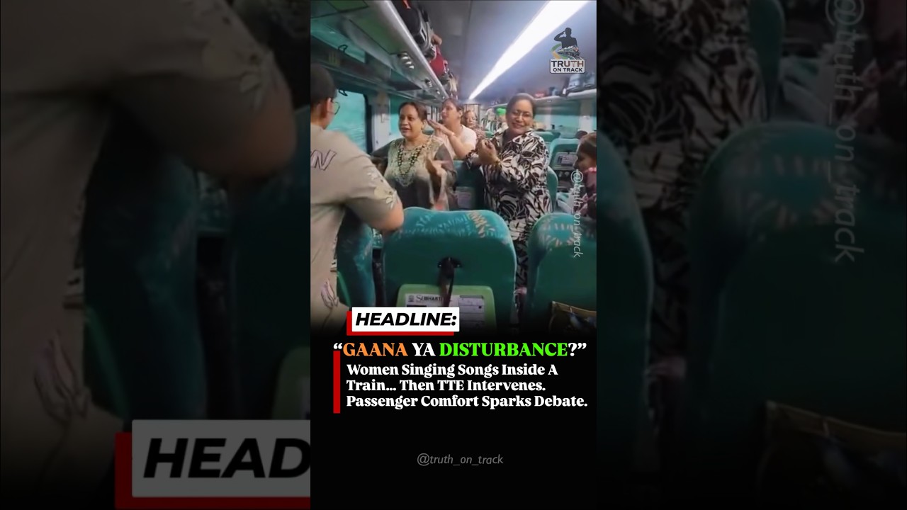 They Started Singing Inside The Train&hellip; Then This Happened 😳