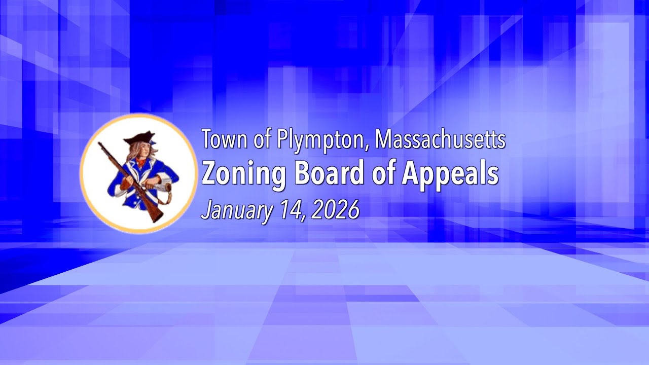 Plympton Zoning Board of Appeals - January 14, 2026