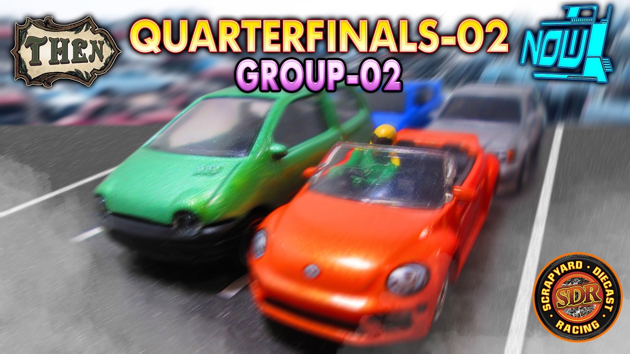 QUARTERFINALS 04 • Group 02 • Round 02 | Then vs Now 3 | Hot Wheels Diecast Racing
