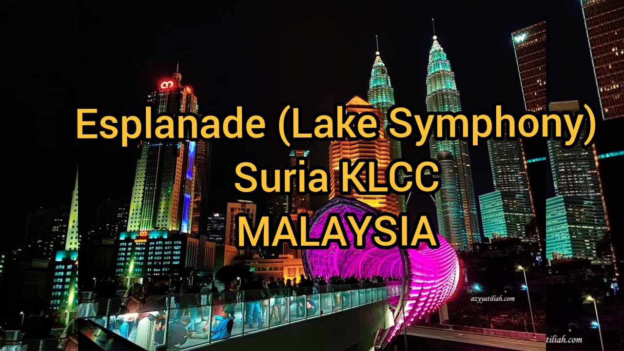 Esplanade Lake Symphony in Suria KLCC Malaysia