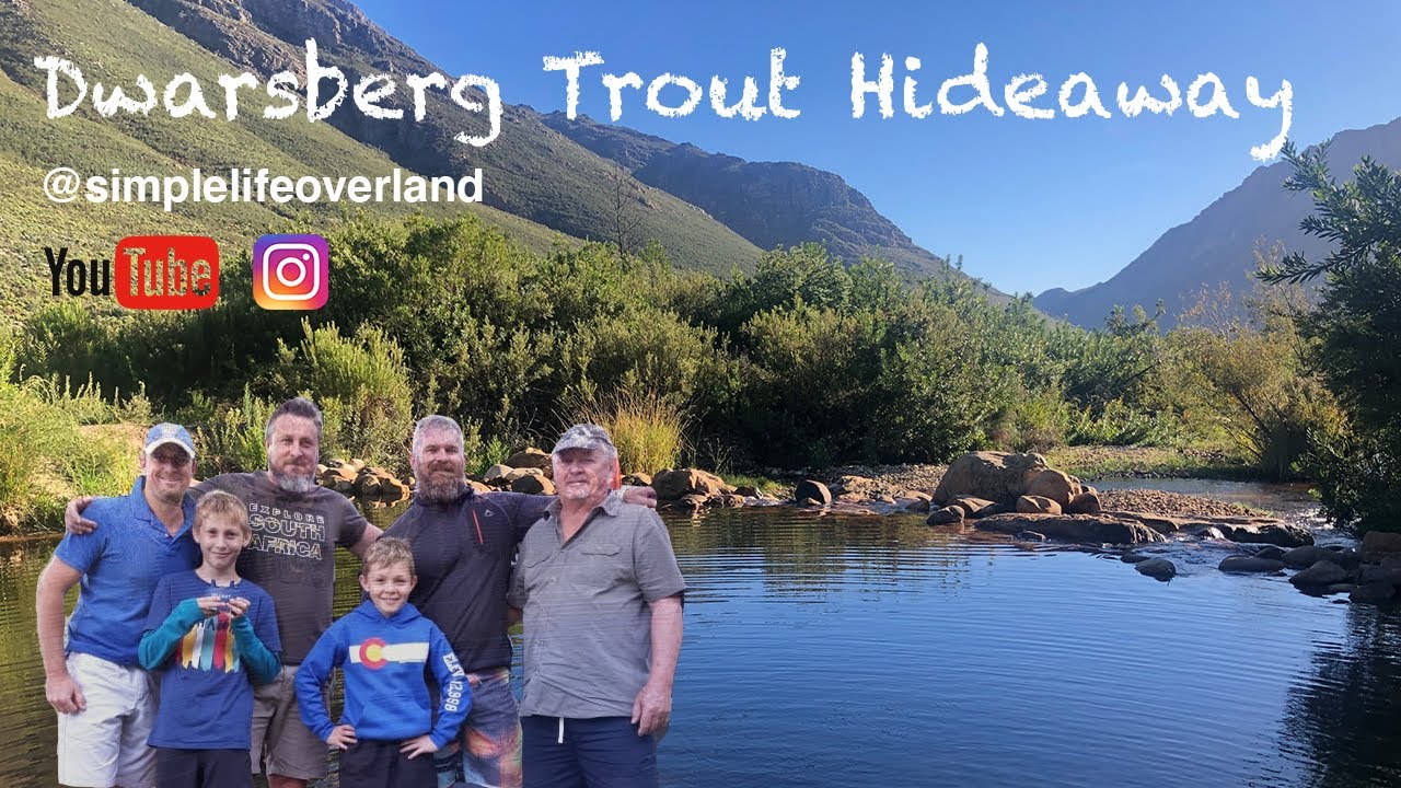 Camping at the popular Dwarsberg Trout Hideaway in Rawsonville