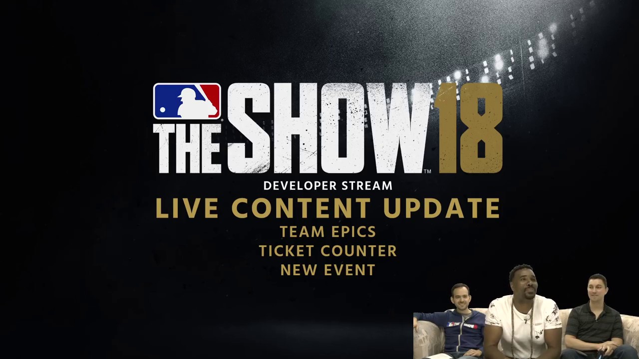 MLB the Show 18 1st Live Content Update