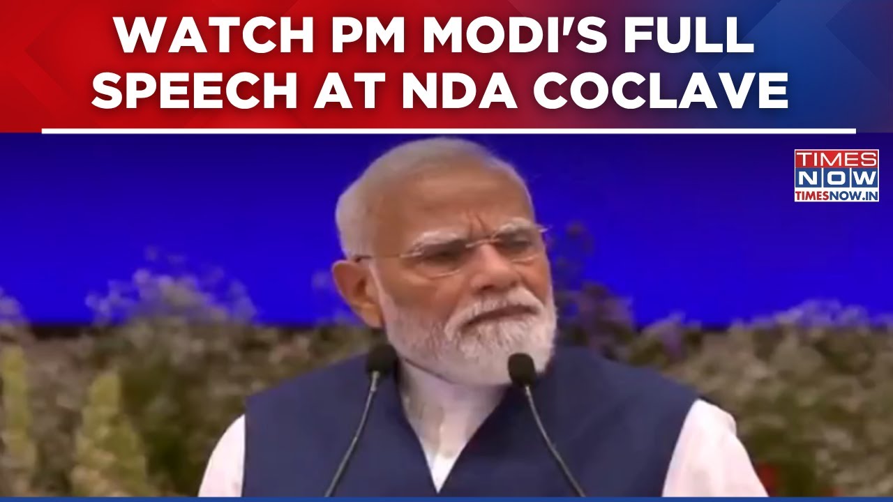 PM Modi Addresses NDA conclave As He Becomes Longest-Serving Elected Indian Prime Minister