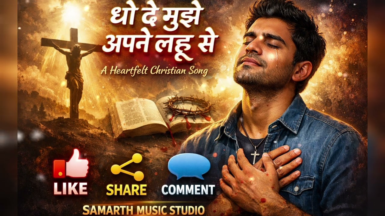 DHO DE MUJHE APNE LAHU SE /  #christiansong #music 