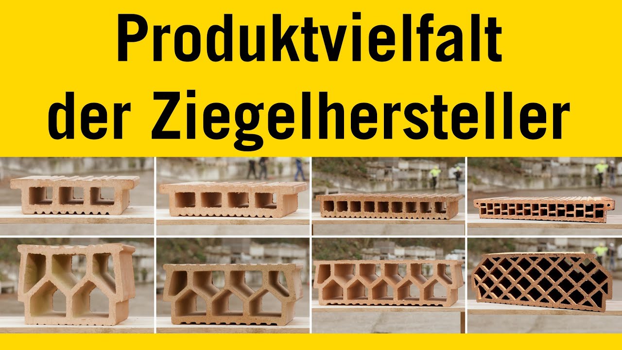Ziegeldecke - Die Vielfalt der Ziegelhersteller.
