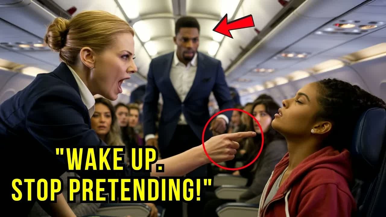 Black Teen Passed Out on Plane — Then the Crew Froze When Her Billionaire Dad Showed Up