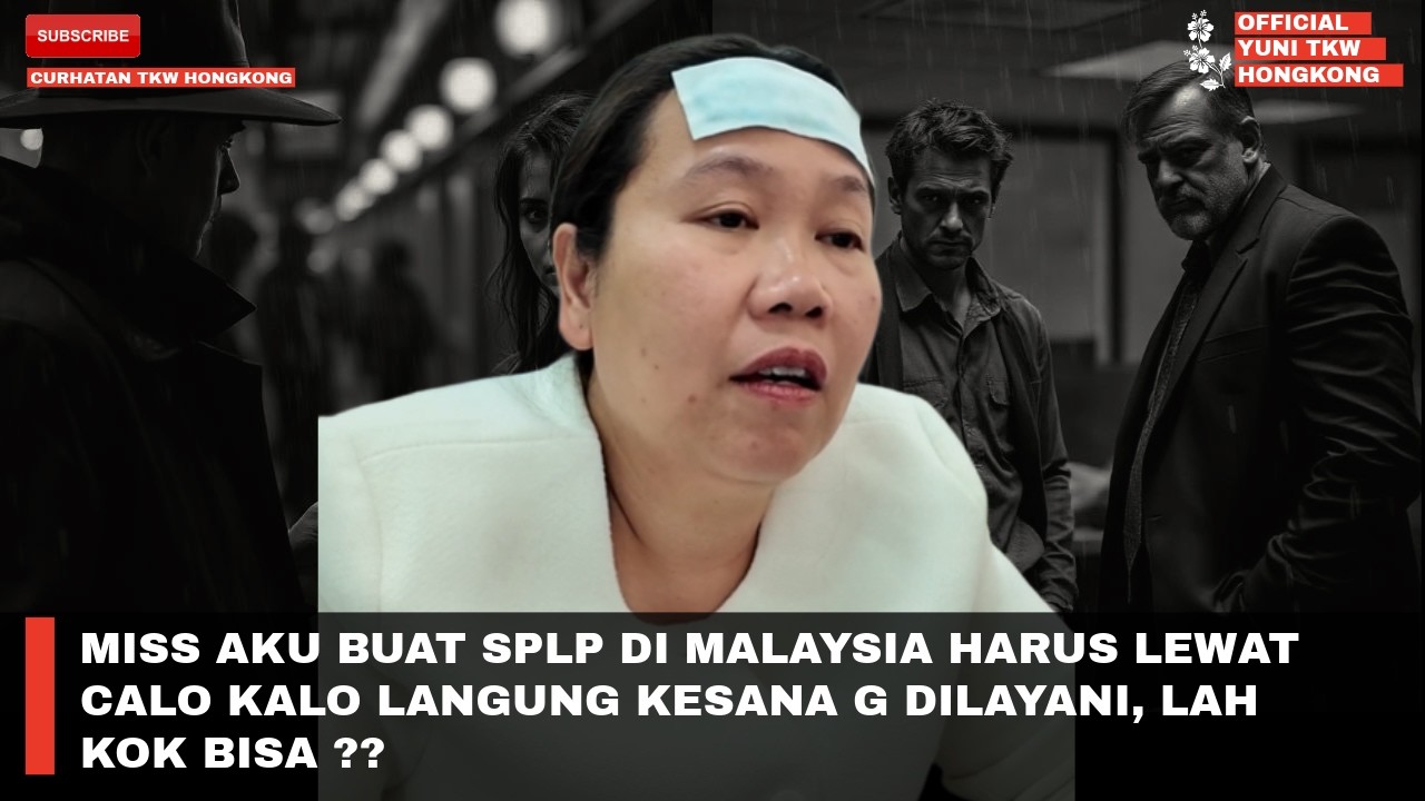 MISS AKU BUAT SPLP DI MALAYSIA HARUS LEWAT CALO KALO LANGUNG KESANA G DILAYANI, LAH KOK BISA ??