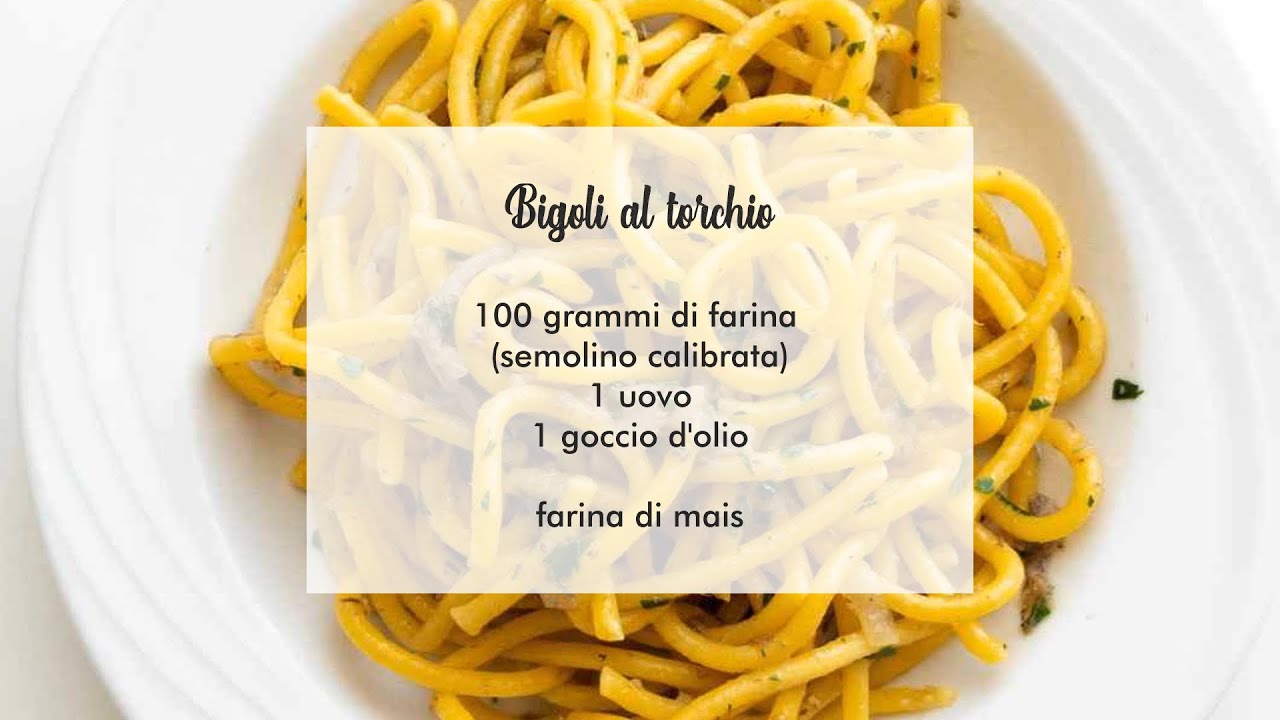 Primi di Rolo a casa tua / Ricetta dei BIGOLI AL TORCHIO