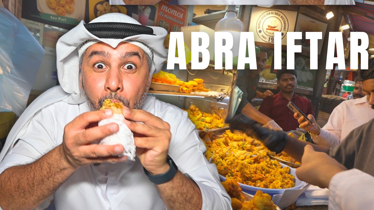 The Most Authentic Ramadan Night in Old Dubai 🇦🇪 Street Food & Iftar by the A