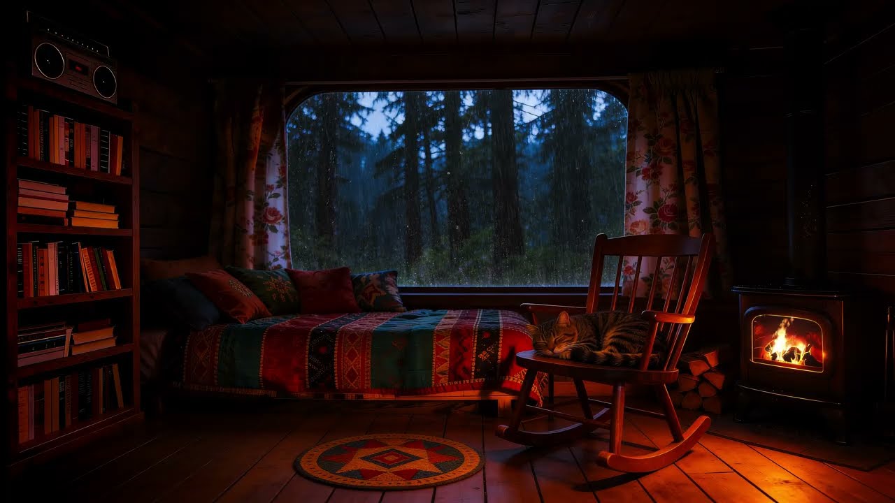 Rain Sounds for Sleep 🌧️ Relaxing Rain Ambience | Fall Asleep Fast & Sleep Deep