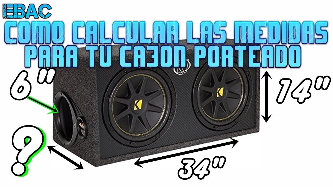 Como calcular las medidas para un cajón Porteado o Sellado? | EBAC