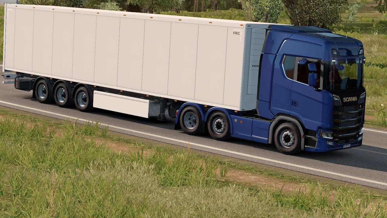 Scania driving EPS 2 - Canned Tuna Delivery - ETS2