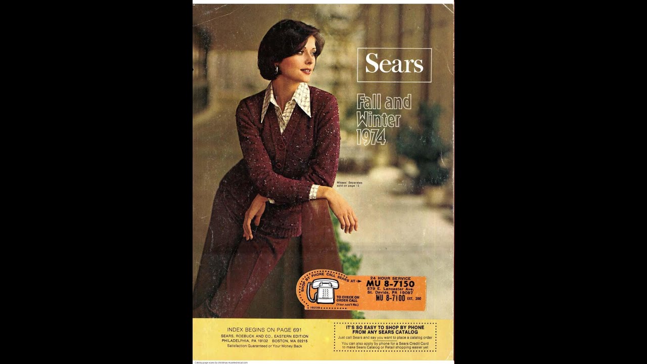 1974 Sears Fall Winter Catalog