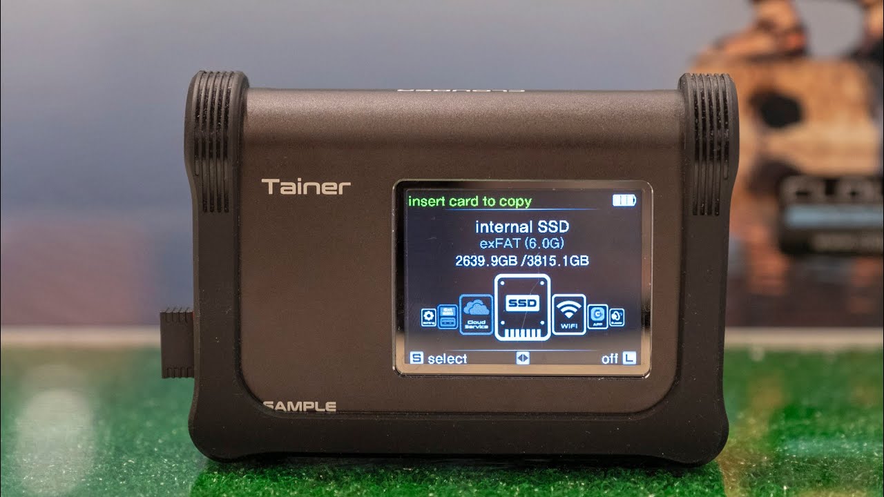 ClouZen TAINER Portable All-in-One Backup Storage Introduced