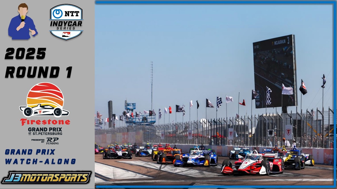 🔴 NTT INDYCAR Series | 2026 | Round 1 | St. Petersburg | #FirestoneGP Watch-Along