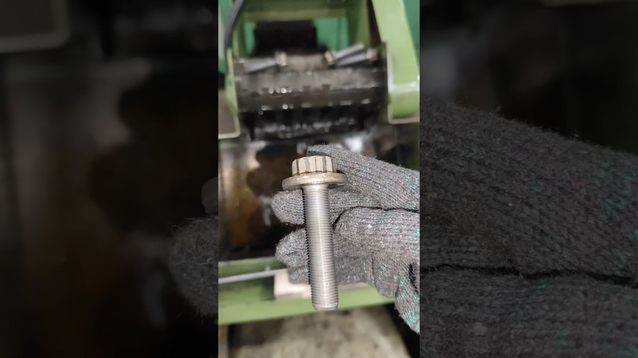 Anti-Slip Bolt Manufacturing 🔩 Precision Metalwork ASMR | So Satisfying Process