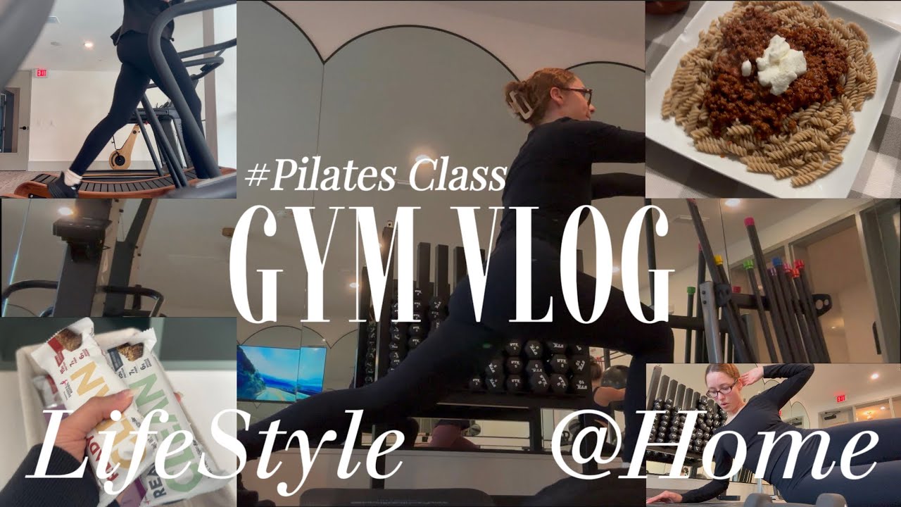 Gym vlog pilates