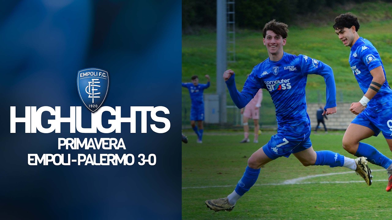 Primavera - Gli highlights di Empoli-Palermo 3-0