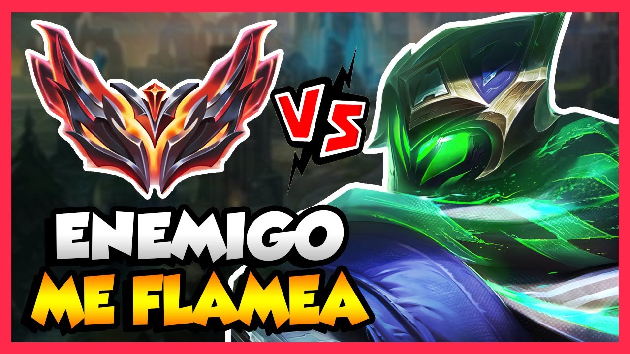 🤣 GRANMASTER me INSULTA por COUNTER GANKEAR 🤣 | LEAGUE OF LEGENDS.