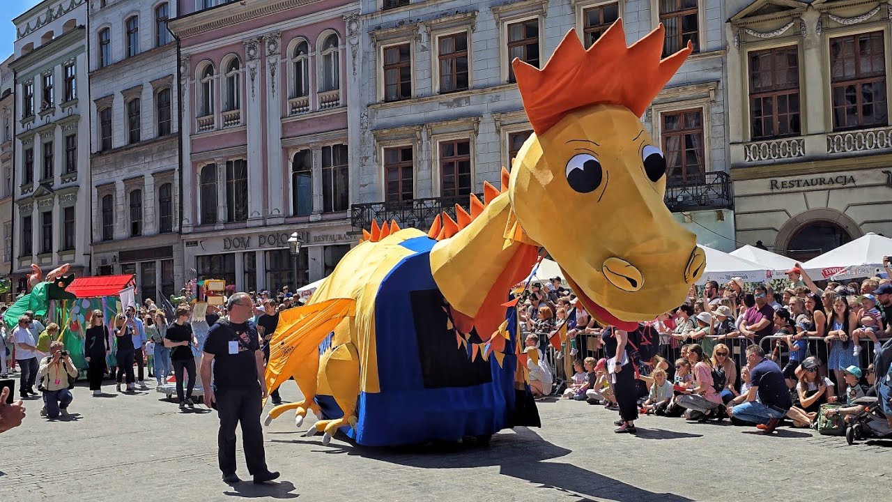 22. Wielka Parada Smoków 2023. Kraków, Poland.