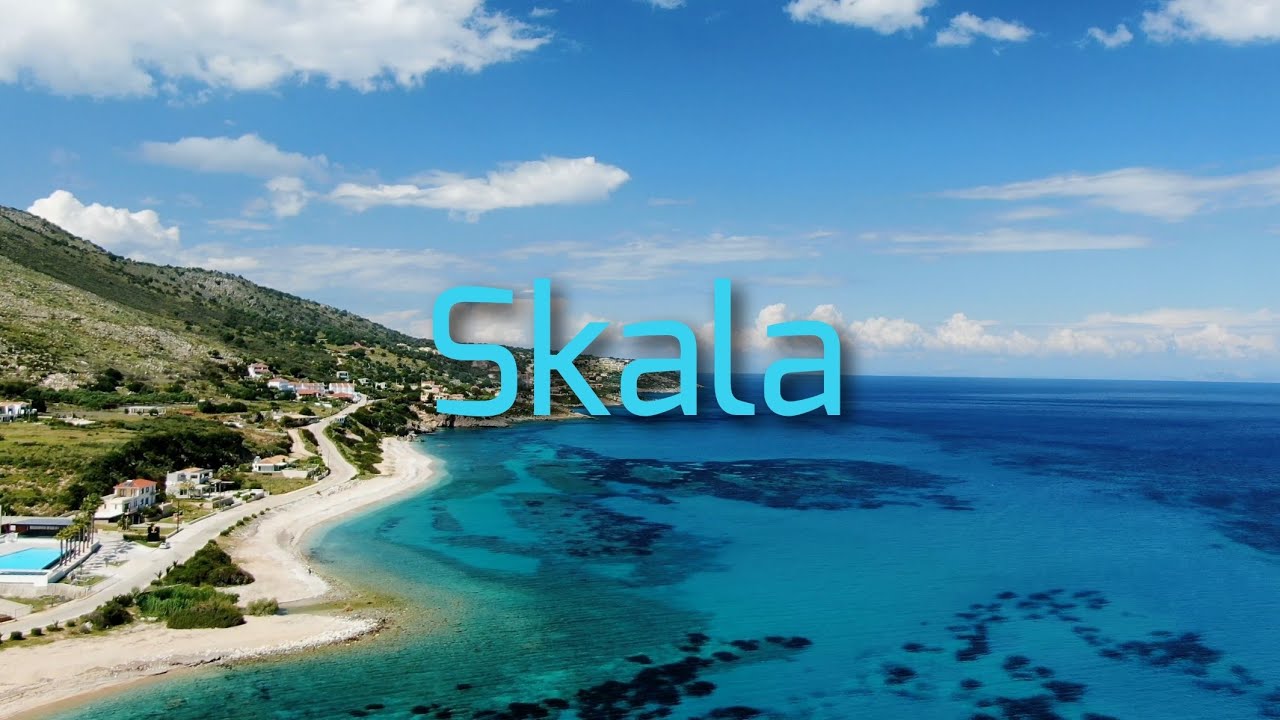 Video #77, Kefalonia in April #6, Skala