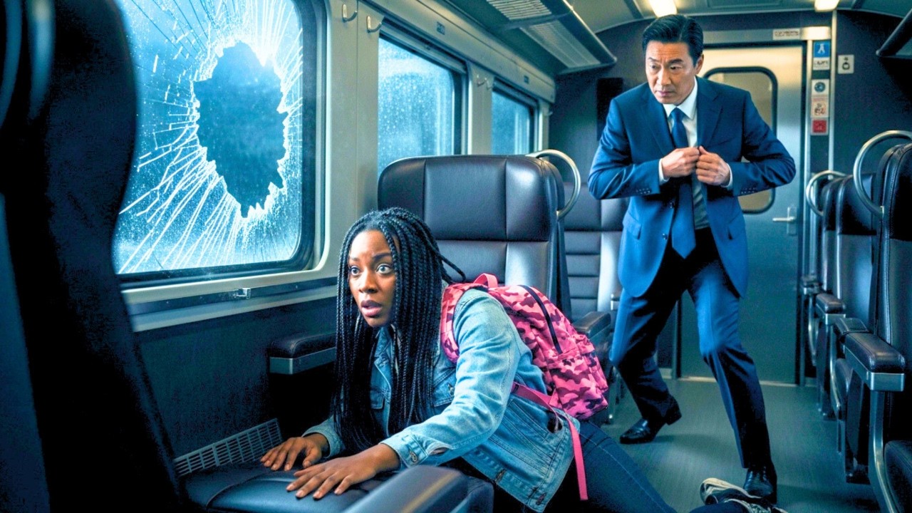 Black Student Entered the Wrong Train… The Korean Mafia Boss was there to save Her