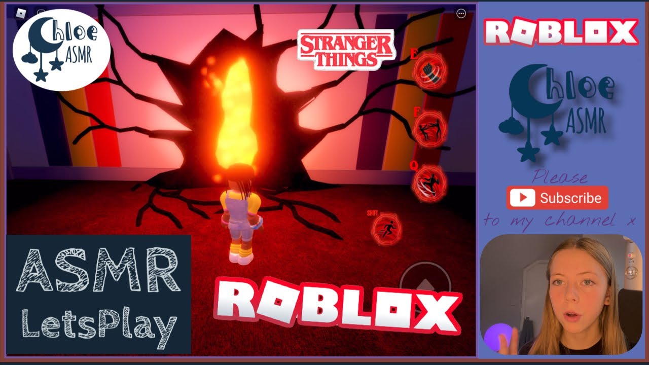 Roblox ASMR: Stranger Things | Let's Play | ChloeASMR