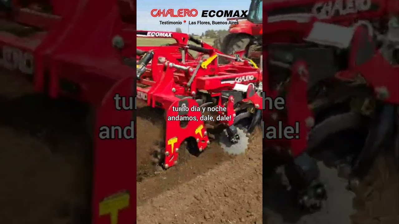 Mucho laburo💪Testimonio contratista con Ecomax Chalero en Expoagro 2026