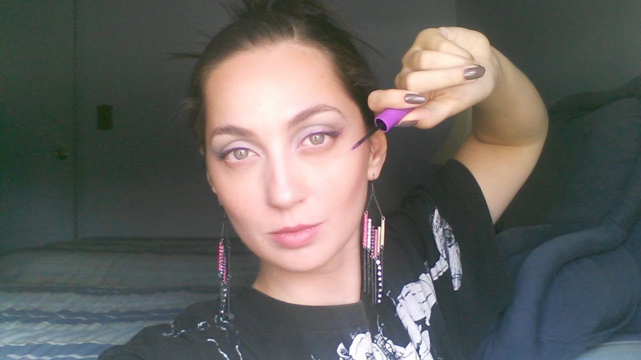 V42 Summer Colors- How to wear: Purple... Eyeliner featuring Prestige Total Intensity