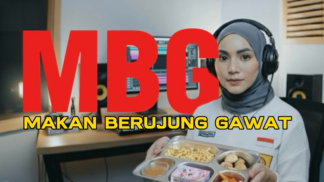 Lagu Suara Rakyat! MBG (Makan Berujung Gawat) | Gizi Gratis Jadi Racun - Rap Hijab Rock