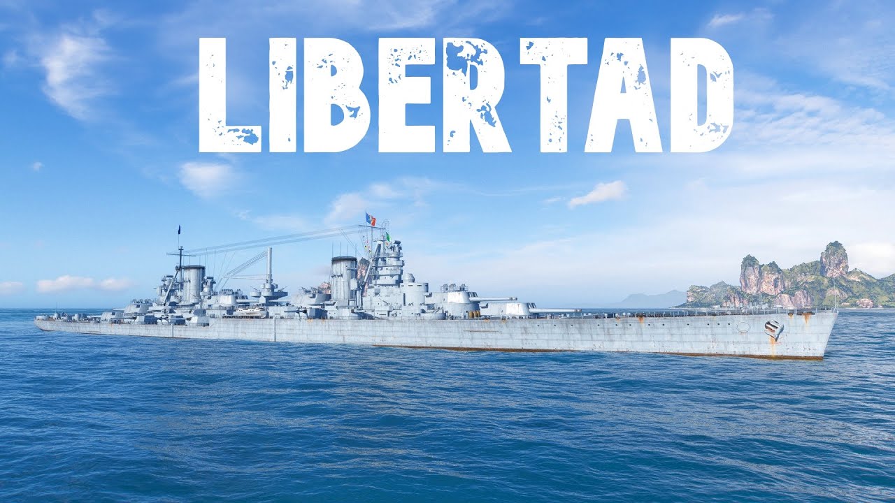 Libertad : 378K Damage - World of WarShips.