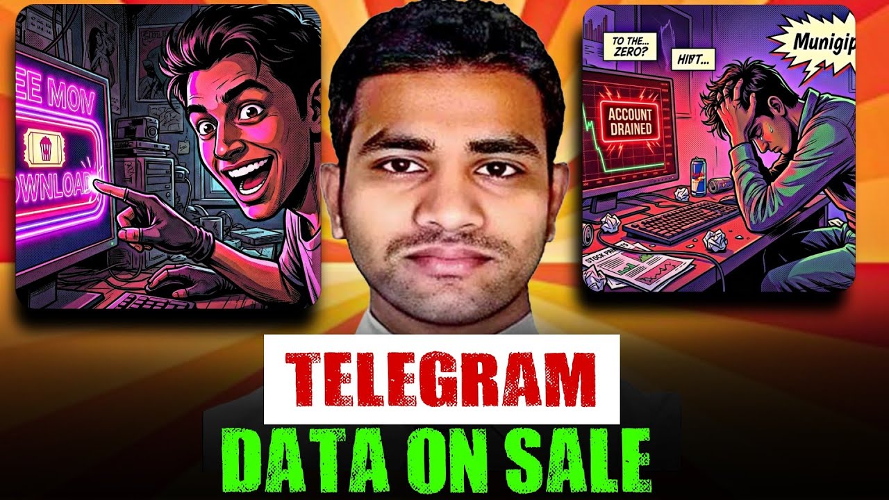 THE TELEGRAM STORY💥: PIRACY SACAM, FAKE JOBS & TELEGRAM FRAUD| SKR GANG @skrcounters 