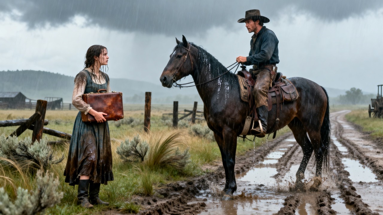 Cowboy Found an Abandoned Mail-Order Bride in the Rain — Not Knowing Faith Was All She Had Left