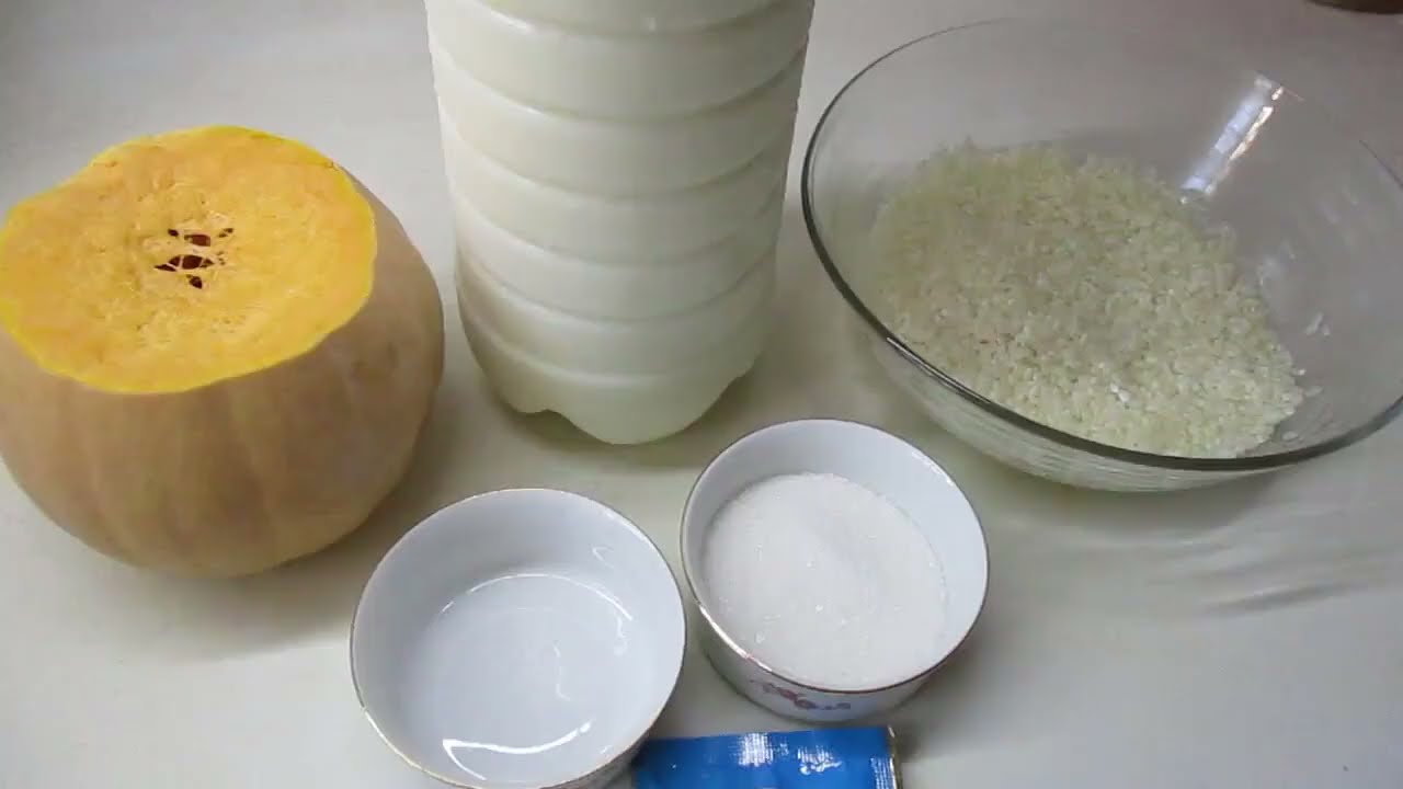 Рисовая молочная каша с тыквой.Вкус из детства.
