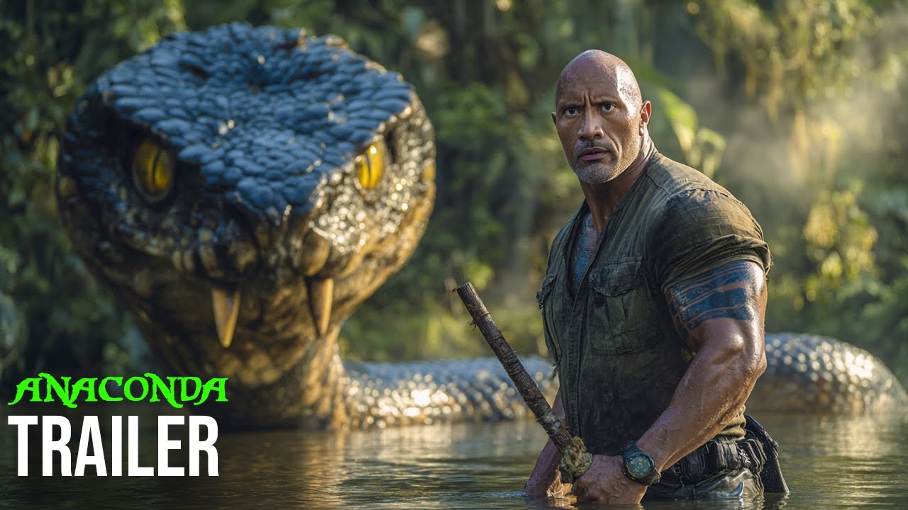 Anaconda (2025) - First Trailer | Dwayne Johnson, Paul Rudd - Concept