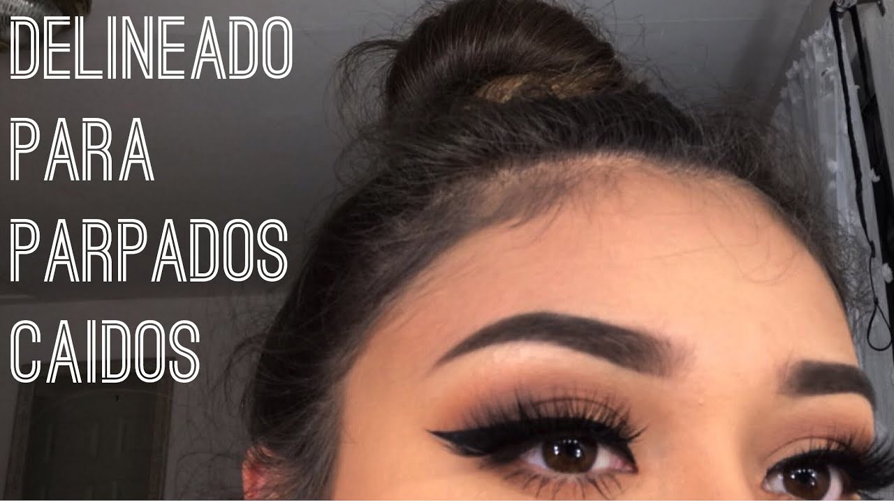 TUTORIAL: DELINEADO FACIL PARA PRINCIPIANTES | PARPADO CAIDO