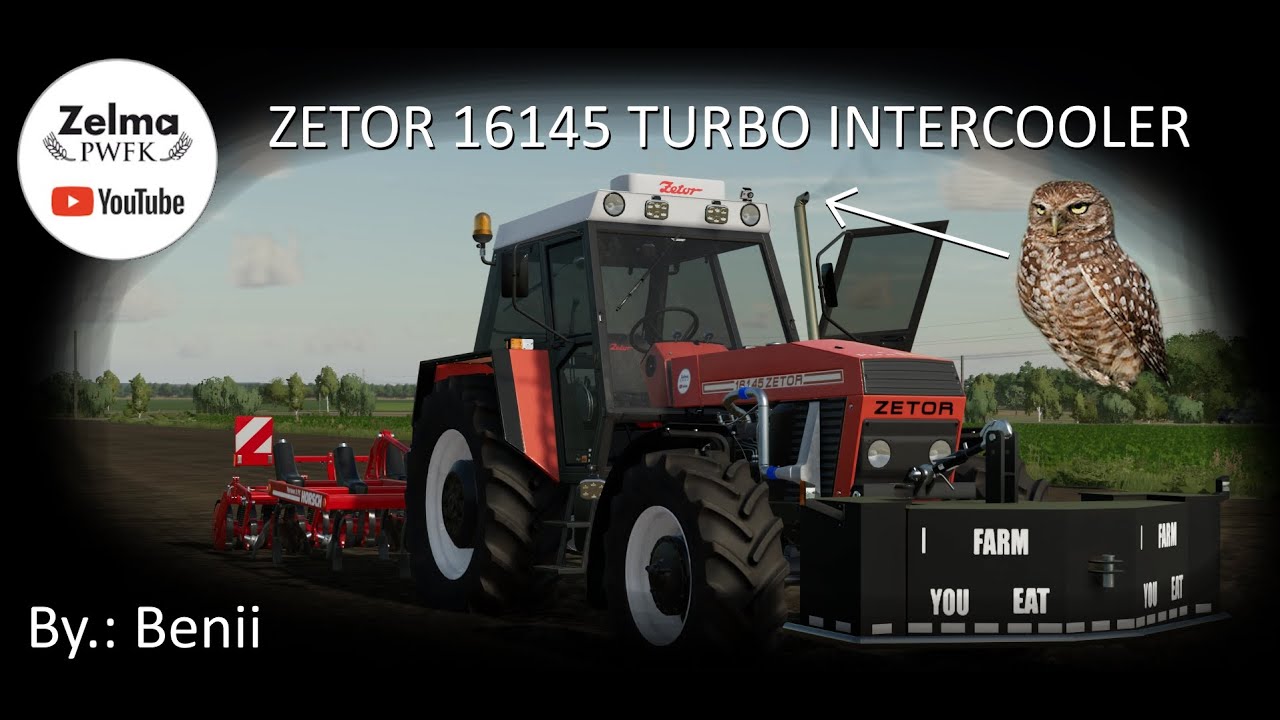 😍Zetor 16145 Turbo intercooler test w Gruber 3m i test spalania. Mocy jest zbyt wiele👑 ‪@zelmapwfk