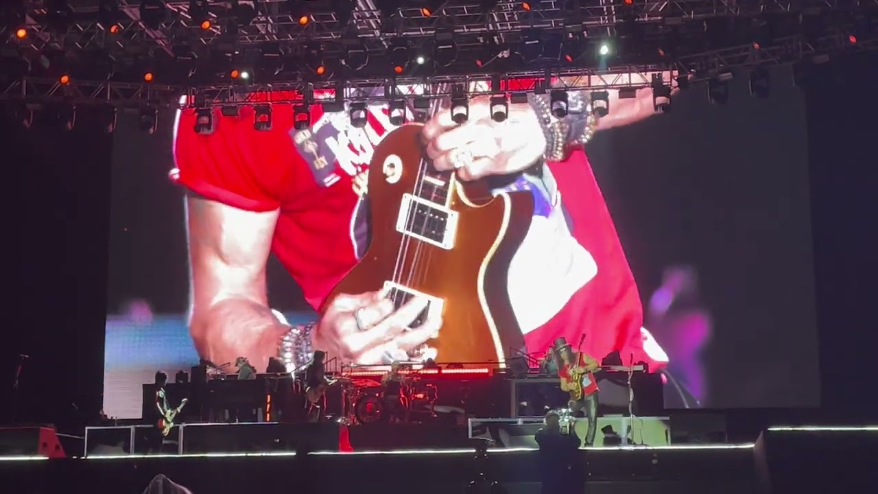 Guns n Roses - Curitiba - 21/9/2022 - Slash Solo/Sweet Child O Mine