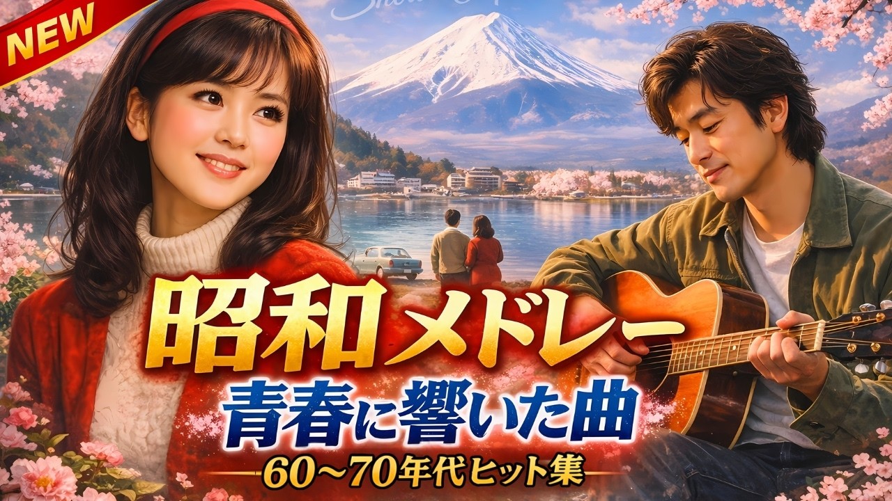 📻 昭和歌謡曲ヒットメドレー 🎼 涙が止まらない懐かしの昭和名曲｜60〜80年代ヒット曲ベスト｜聴いた瞬間、青春がよみがえる ✨