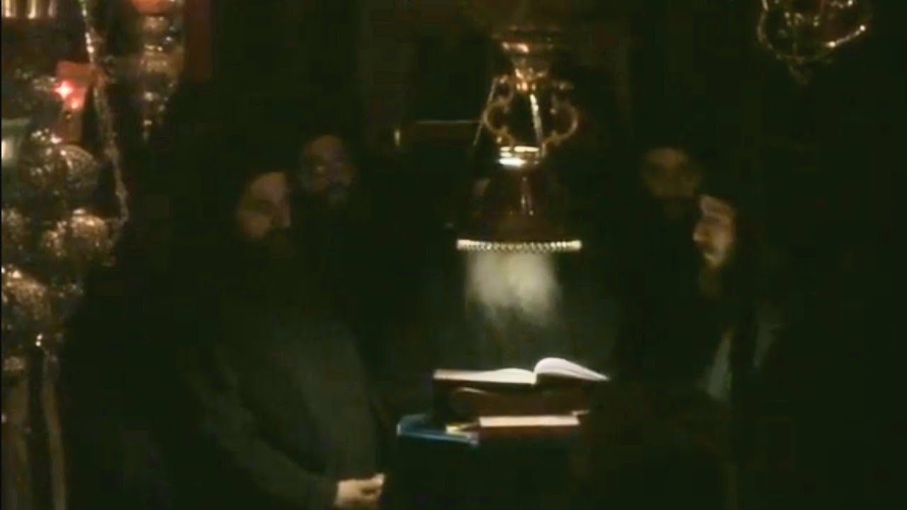 Gheron Daniil Katunakiotul și horodia, cântă Kekragaria, Gl.6 (Pl.2 argon), de Iacov Protopsaltul