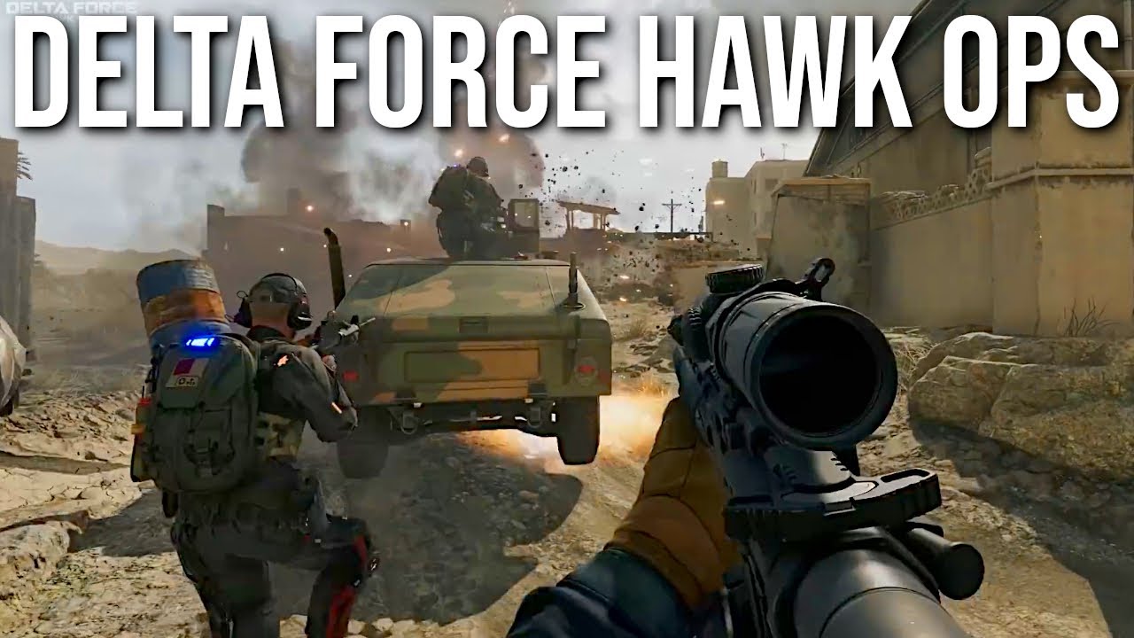 DARMOWY FPS, kt&oacute;ry wygląda jak Battlefield i COD! | Delta Force: Hawk Ops