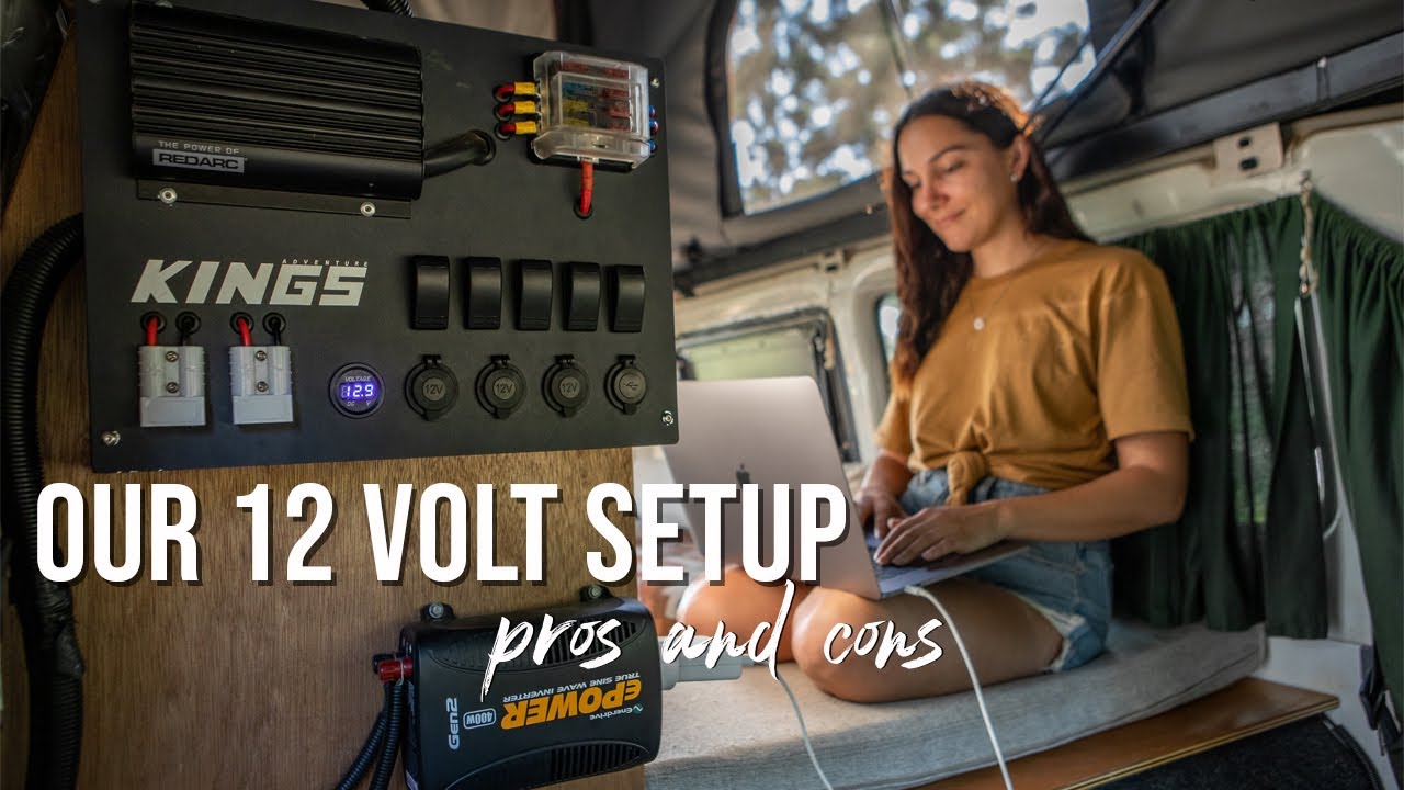Easy 12 Volt Low Budget Setup for Camping or Van Life - HOW WE STAY POWERED ON OUR LAP OF AUSTRALIA