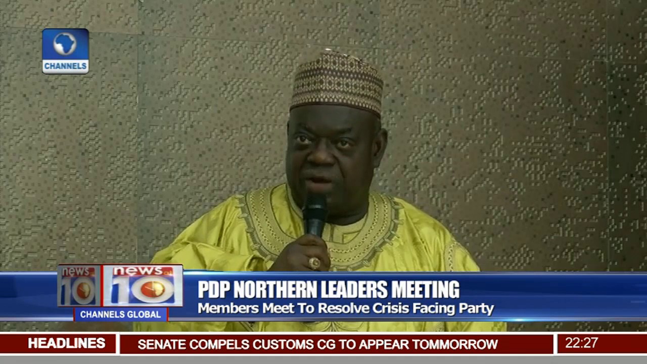 PDP Northern Leaders Meeting: Makarfi Faction Set To Merge With 25 Parties