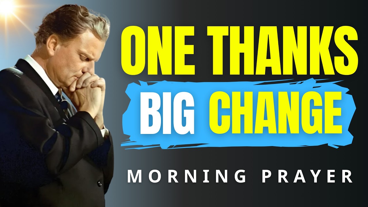 Say “Thank You, God” First Today | This Morning Prayer Unlocks Blessings & Favor