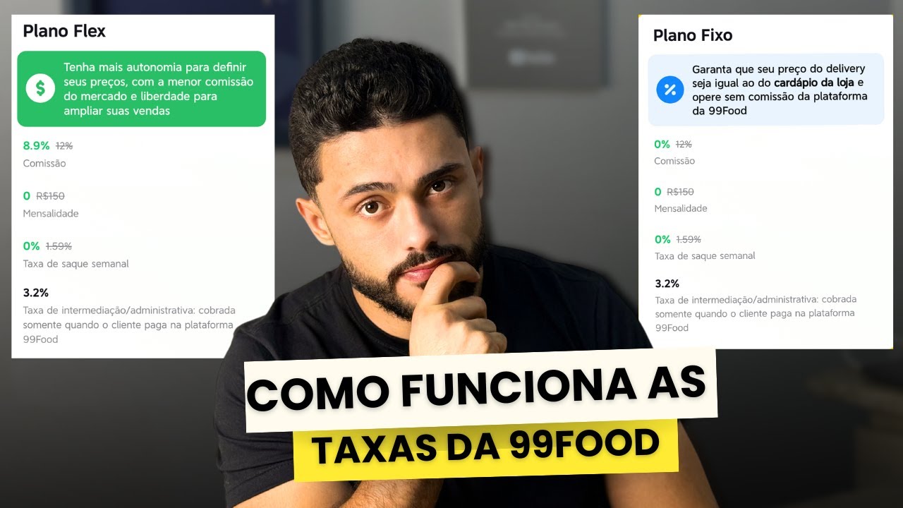 Como Funciona AS TAXAS DA 99FOOD - ( PASSO A PASSO)