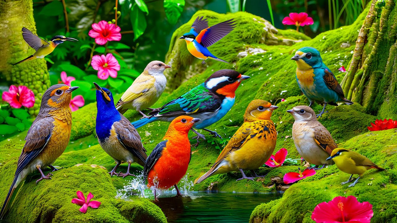 Most Amazing Birds of the Forest | Breathtaking Nature | Relaxing Bird Sounds | Healing Melodies
