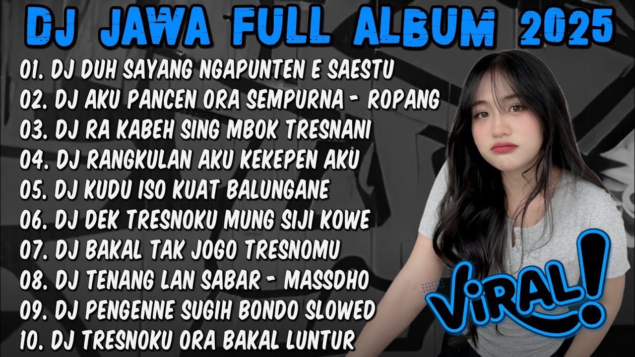 DJ LAGU JAWA TERBARU 2025 - DUH SAYANG NGAPUNTENE SAESTU || DJ SABAR FULL ALBUM VIRAL TIKTOK TERBARU