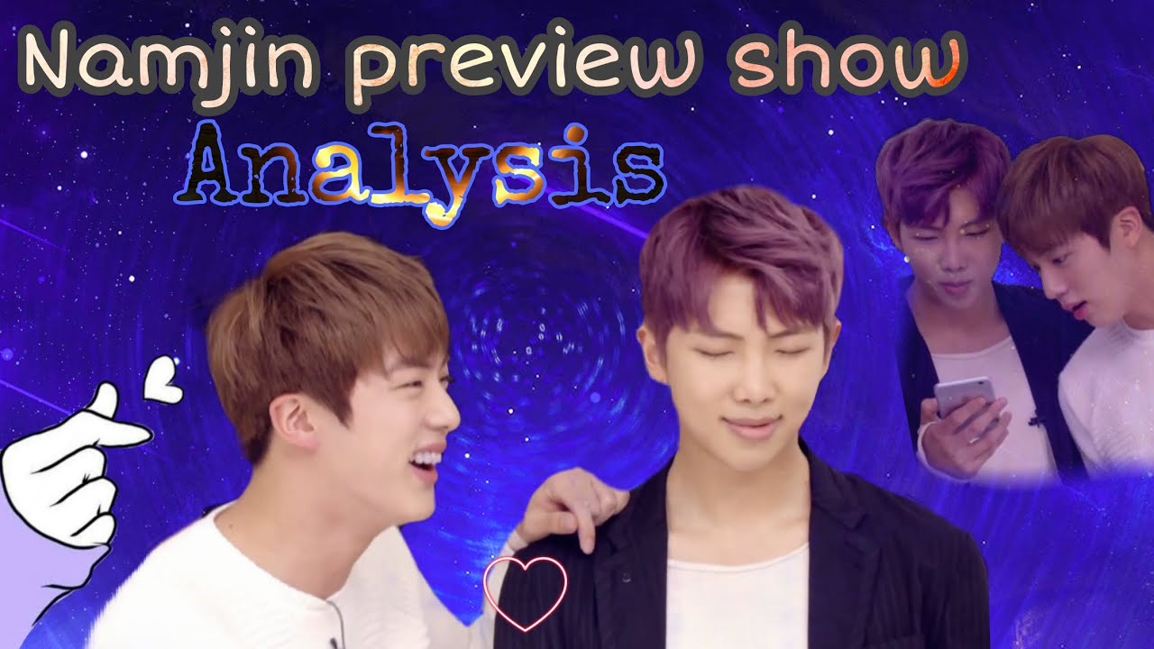 Namjin analysis #namjin