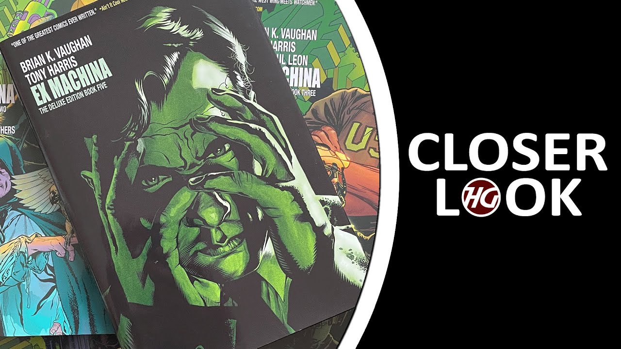 EX MACHINA DELUXE EDITION (VOL 1-5) By Brian K Vaughan - CLOSER LOOK